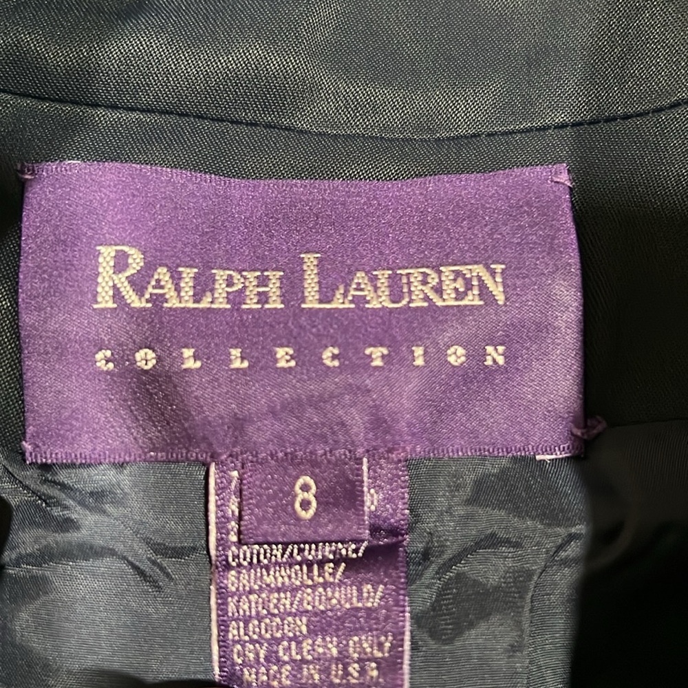 Vintage, Ralph Lauren Collection purples label , made in USA 🇺🇸 NWT suit jacket - Picture 10 of 13